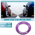 Engine Start Stop Button Trim Sticker Replacement for Dodge Charger (2010–2020)