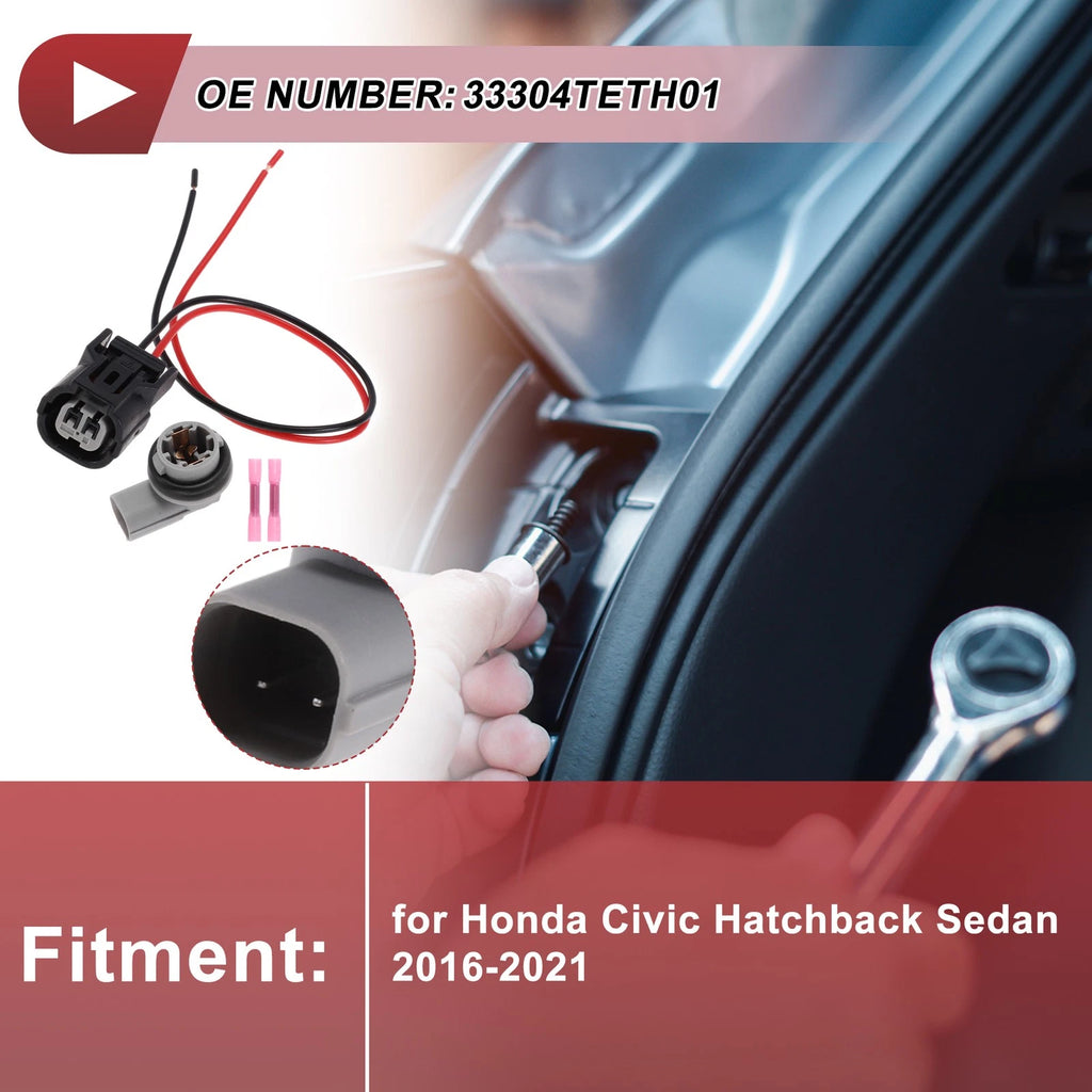 Side Marker Light Socket Wiring Harness for Honda Civic Hatchback (2017–2021)