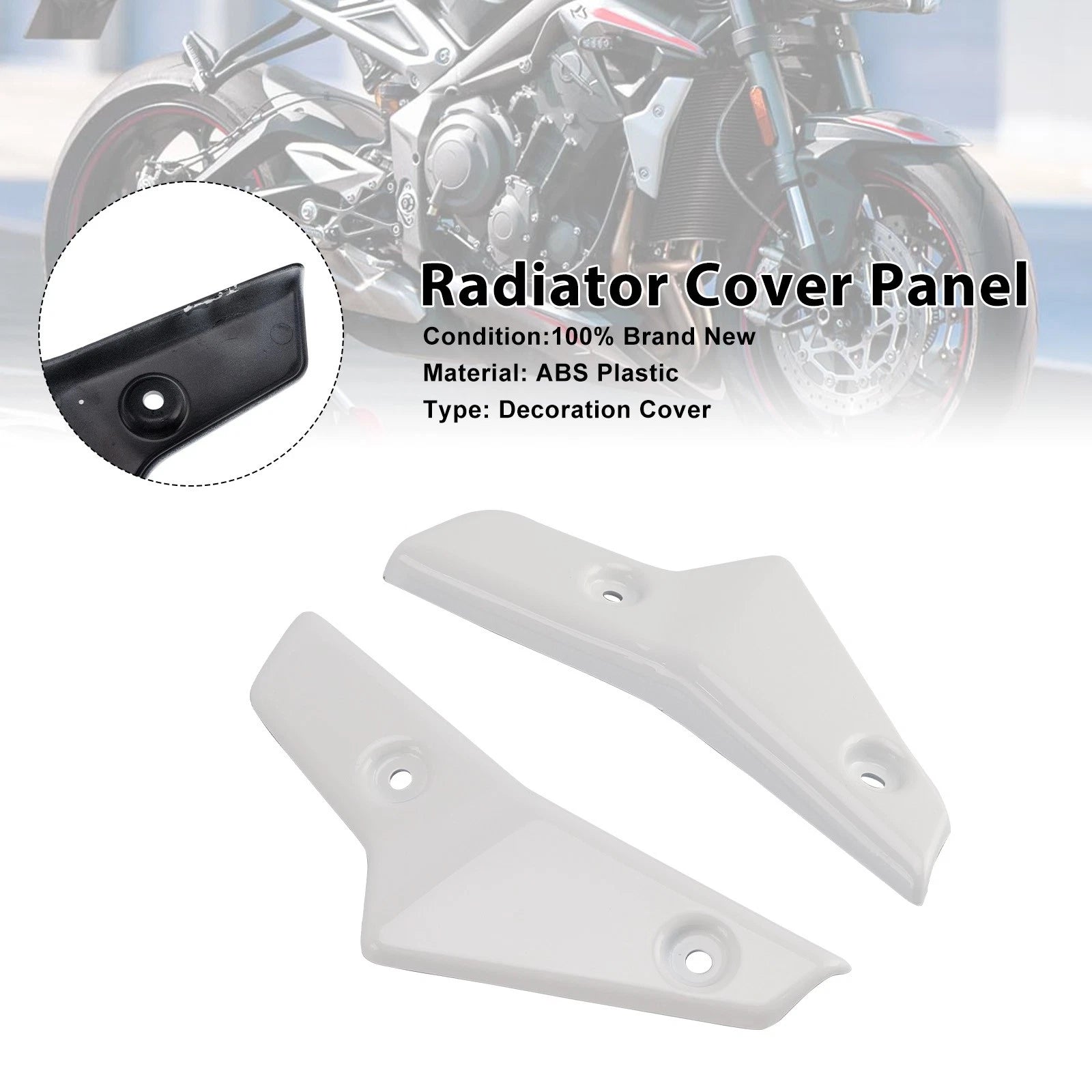 Radiator Side Cover Fairing Panels for Street Triple 765 R/RS (2020–2022) A9