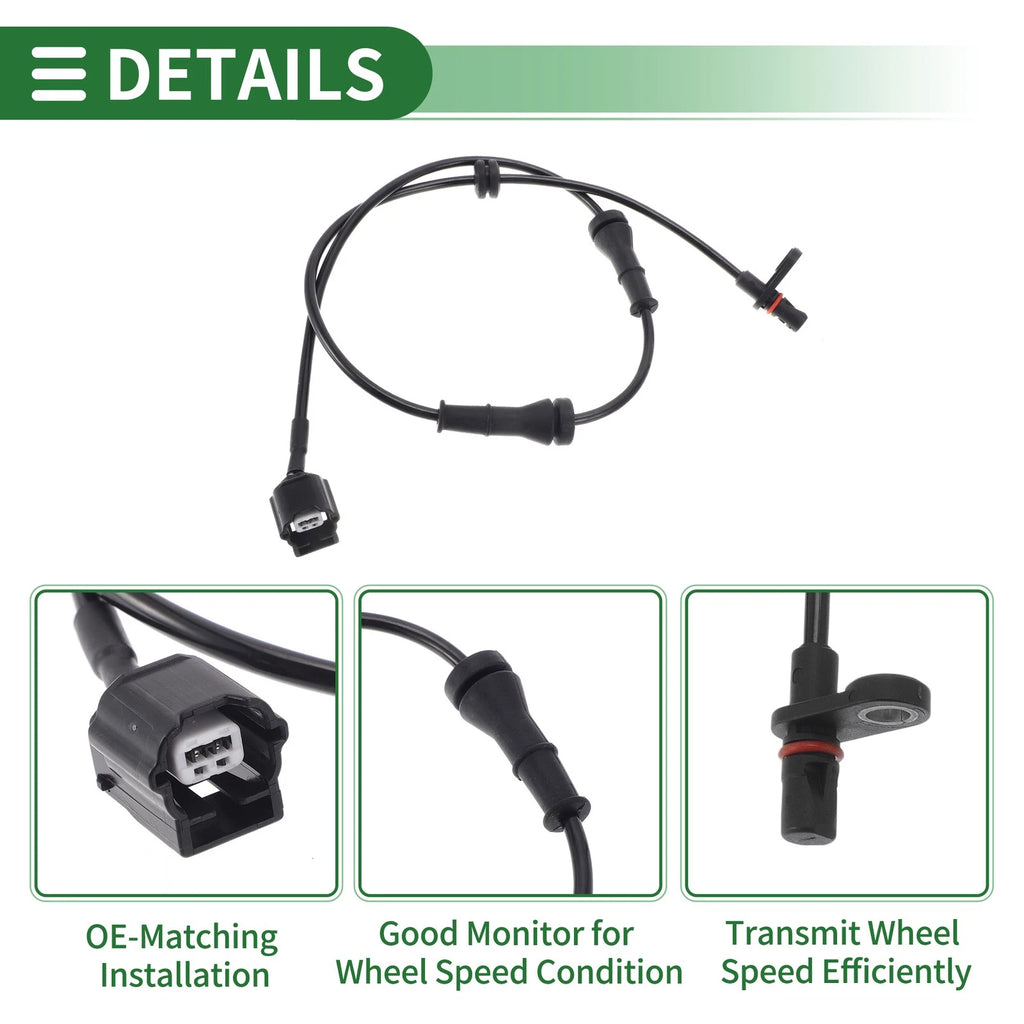 ABS Wheel Speed Sensor No. 479013DA0A for Nissan Sentra (2013–2019) Left Rear