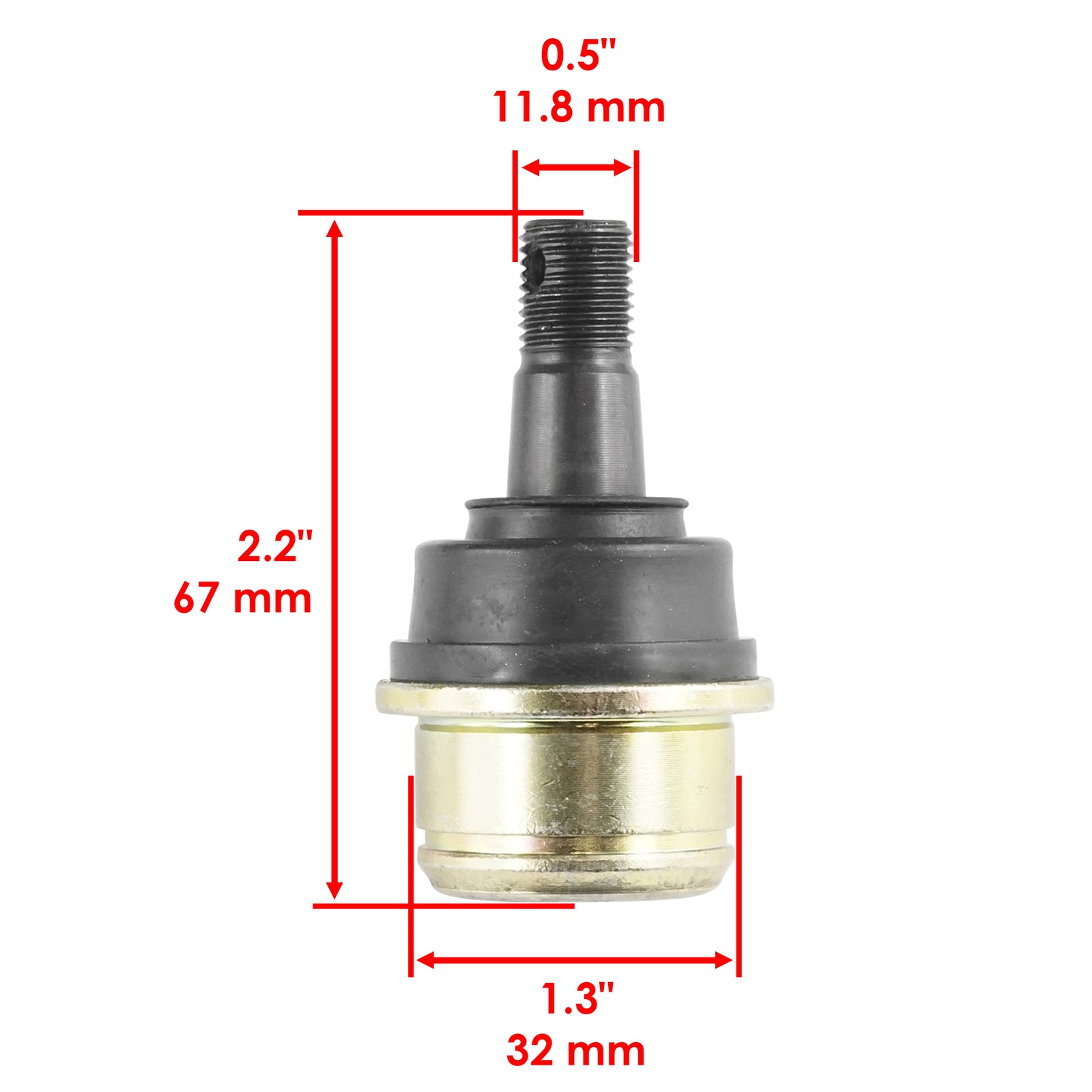 Caltric Ball Joint Replacement Upper Lower for Can-Am (2003–2017)