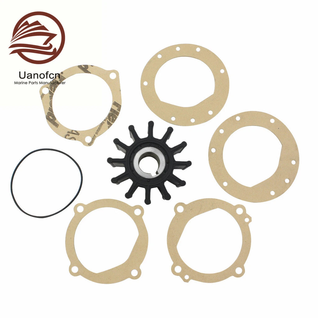 Water Pump Flexible Impeller Kit for Sherwood 09959K, Onan 132-0117, 500103
