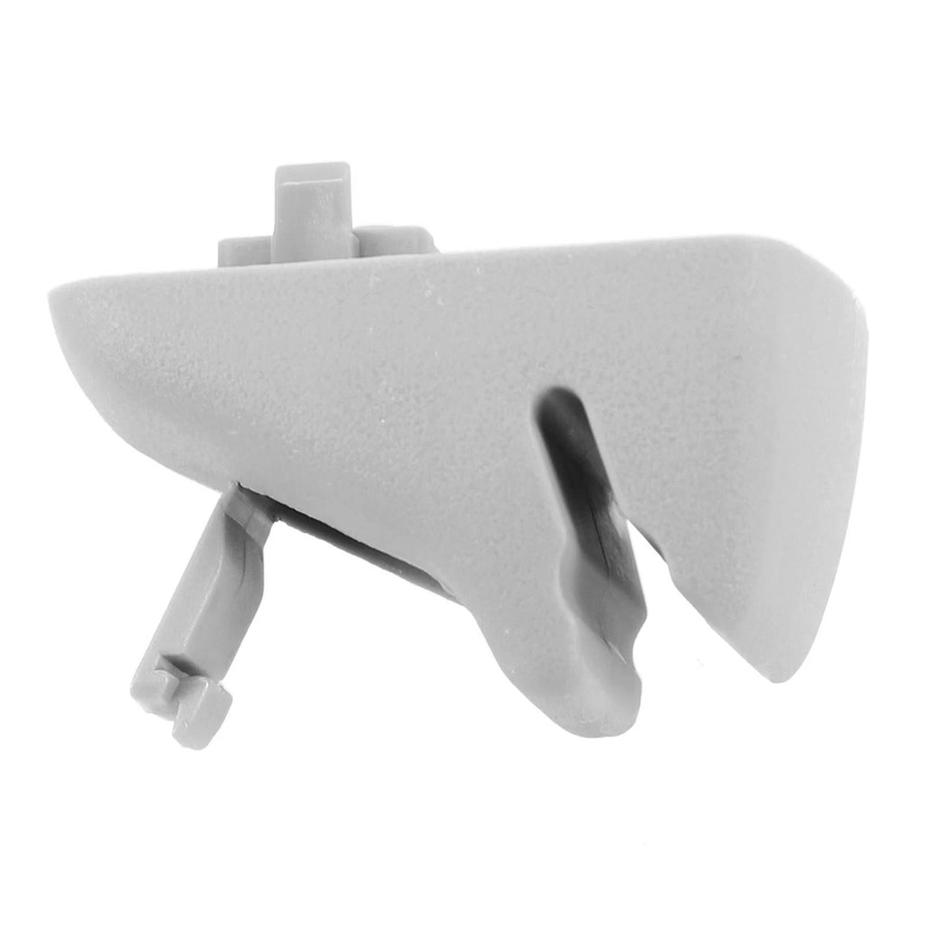 Set of 2 Sun Visor Clips for Ford Focus (2000–2004) Gray Plastic