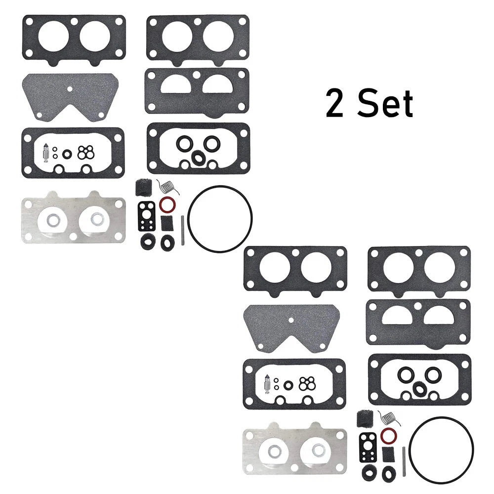 2X Carburetor Overhaul Kit for B&S 499812 699734 699735 792456 797890