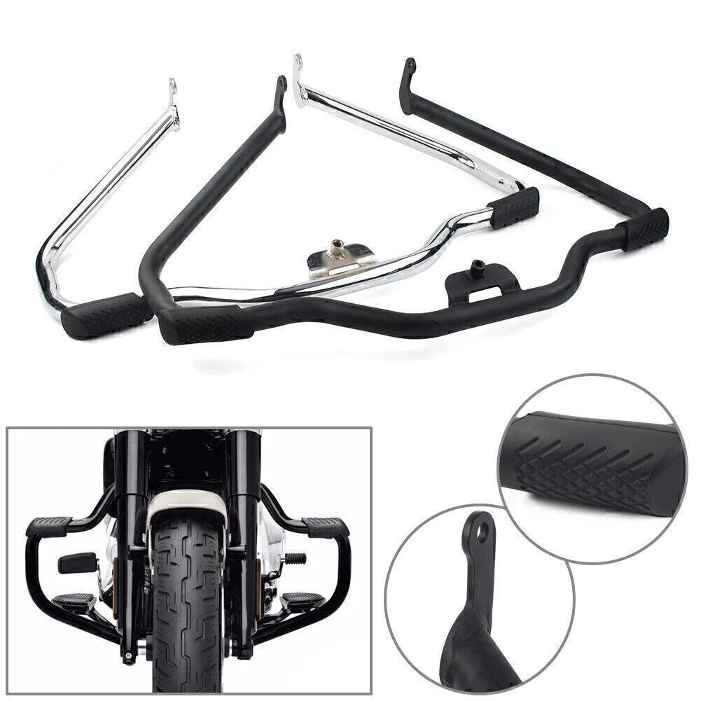 Mustache Safety Engine Guard Highway Crash Bar for Harley Softail 2018+