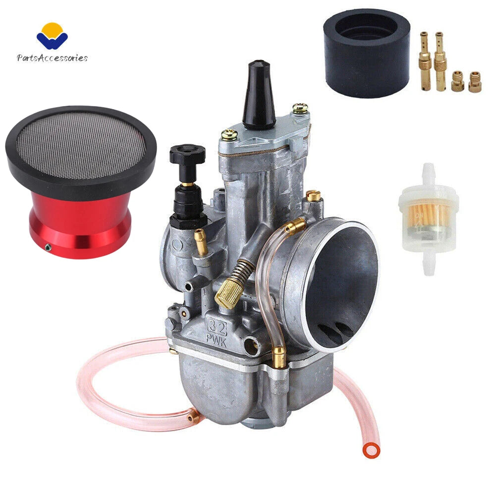 Carburetor & Air Filter for Honda CR80 CR85R CR125 CR125R Suzuki RM65 Kawasaki (1990–2009)