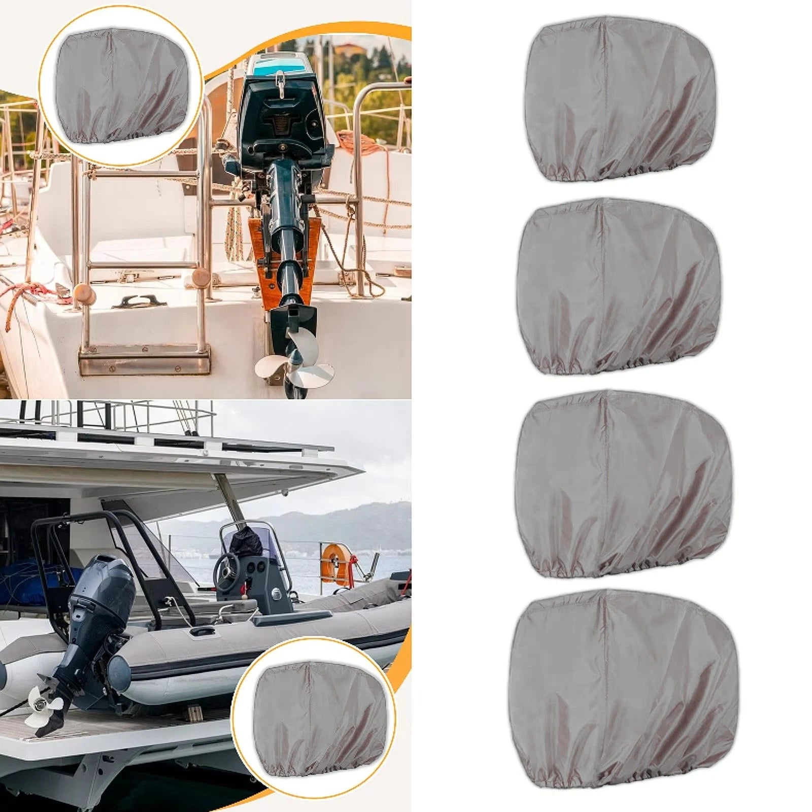 Boat Cover for Mercury 30-60 HP (Waterproof)