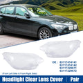 Headlight Clear Lens Shell Cover Pair for BMW F20 (2012–2014)