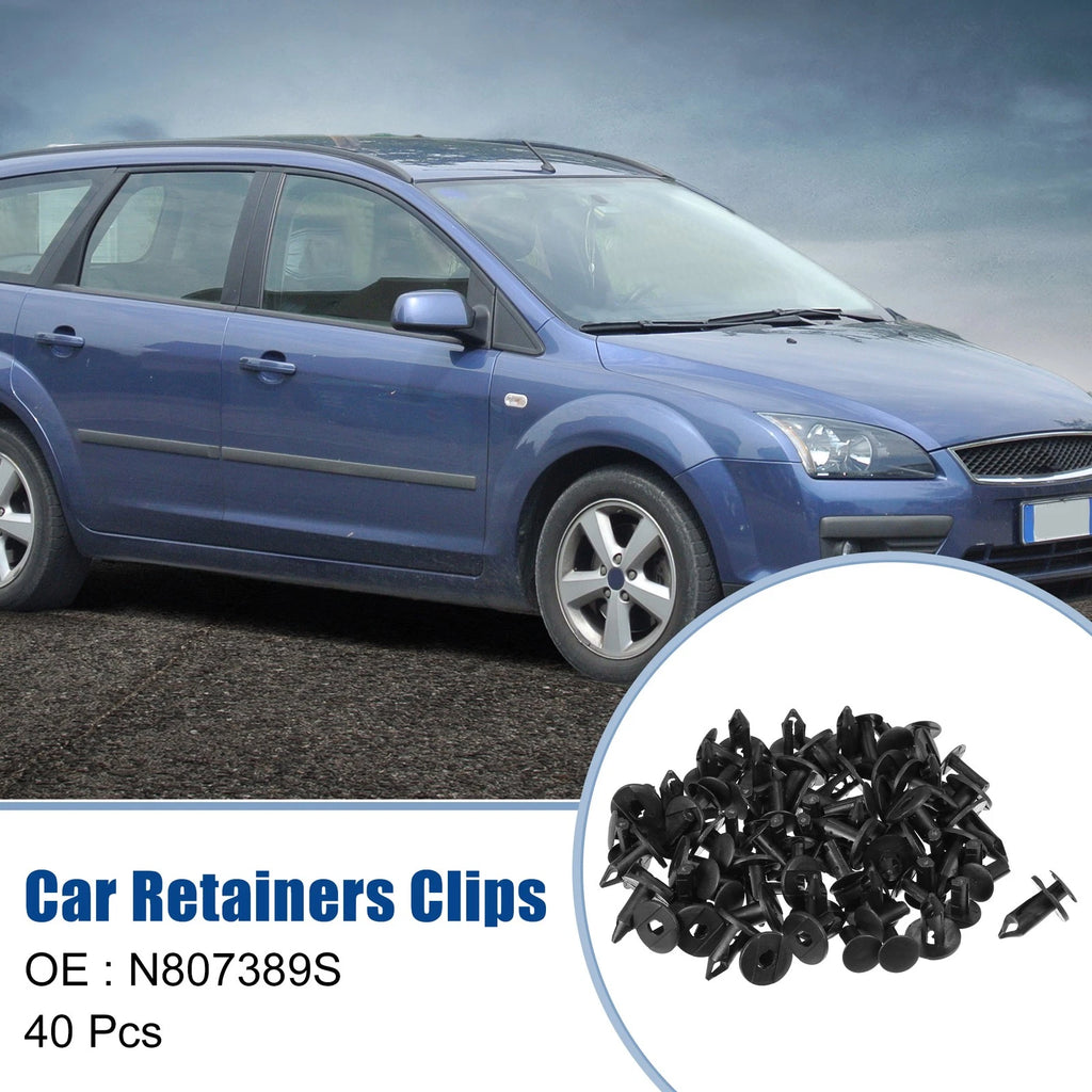 40 Pcs Bumper Retainers Clips for Ford Escape (No.N807389S)