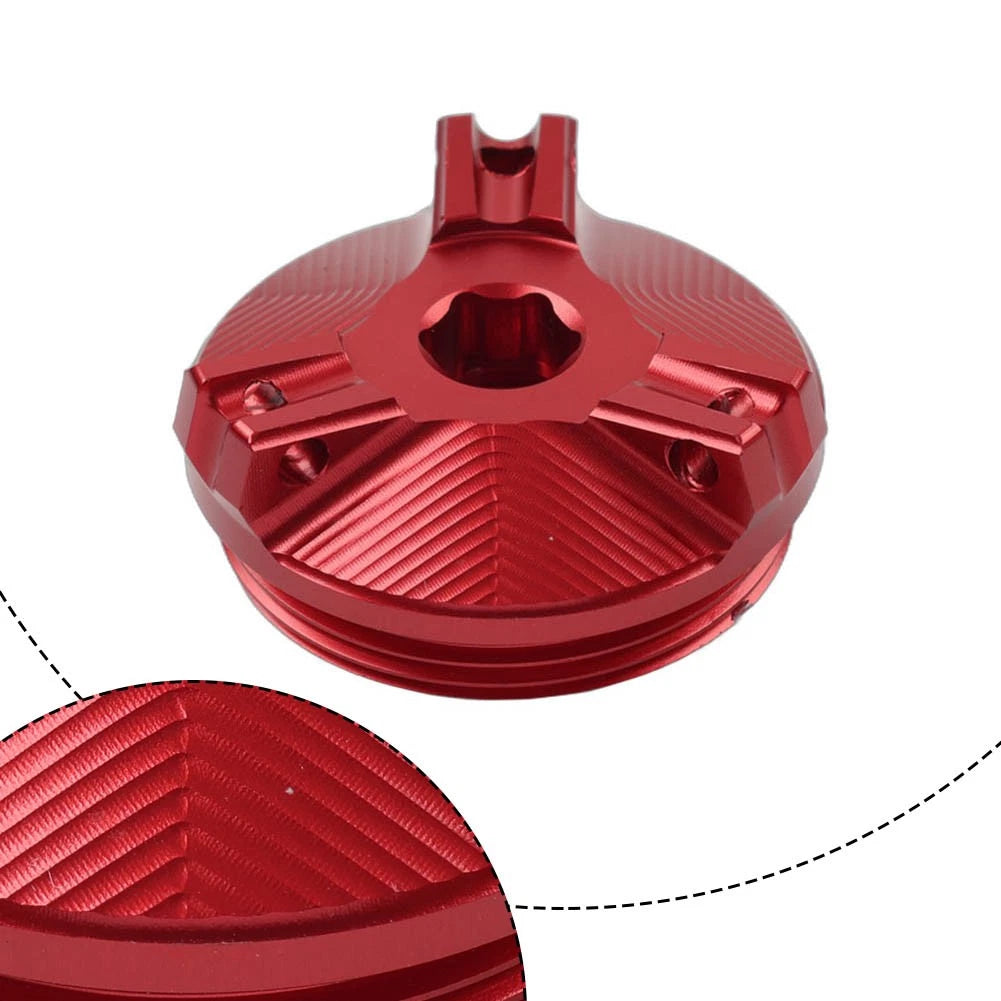 Engine Oil Filler Plug Cap Cover Red for BMW R nineT, R1200 GS/RT (2014–2023)