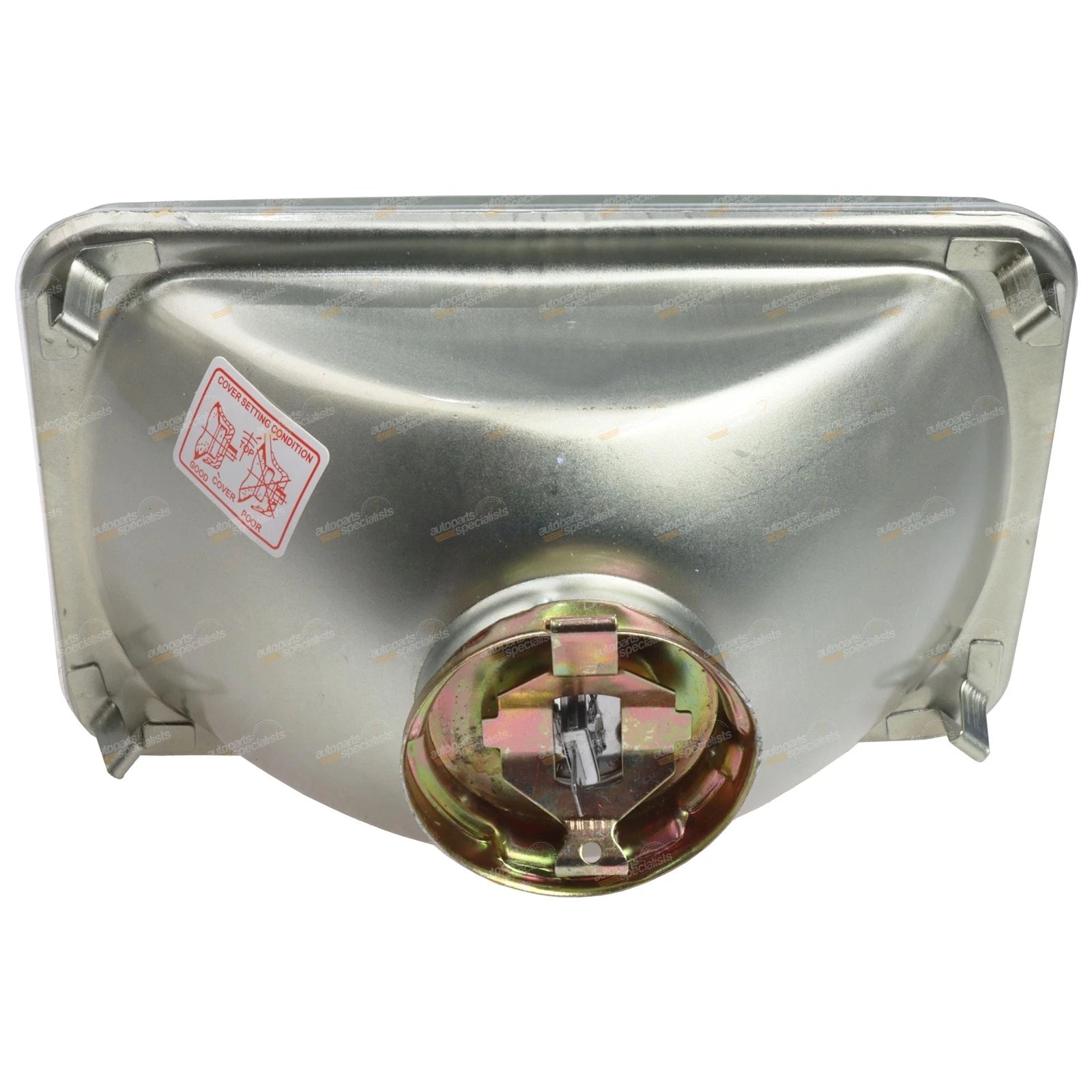 Headlight Hi Beam Halogen Conversion Kit H1 55W 12V for Rectangle (165mm x 100mm)