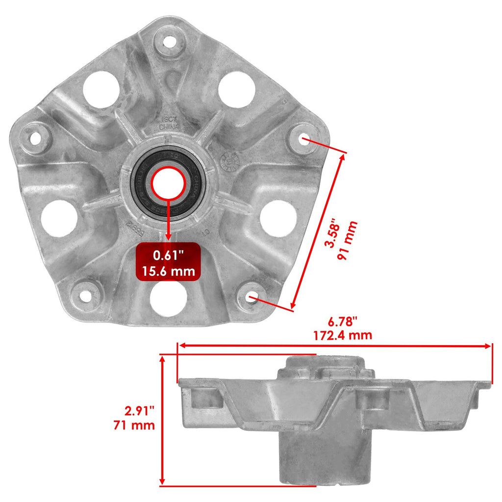 Spindle Assembly Heavy Duty for Murray 285-435 (2005–2015)