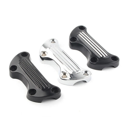 1" Handlebar Riser Top Clamp Cover for Harley Sportster Softail Dyna