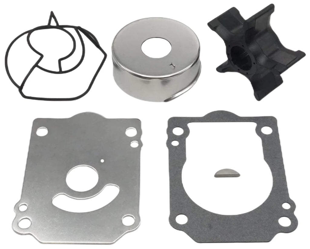 Outboard Water Pump Impeller & Plate for Suzuki 4-S (17461-90J01, 17471-93J02)