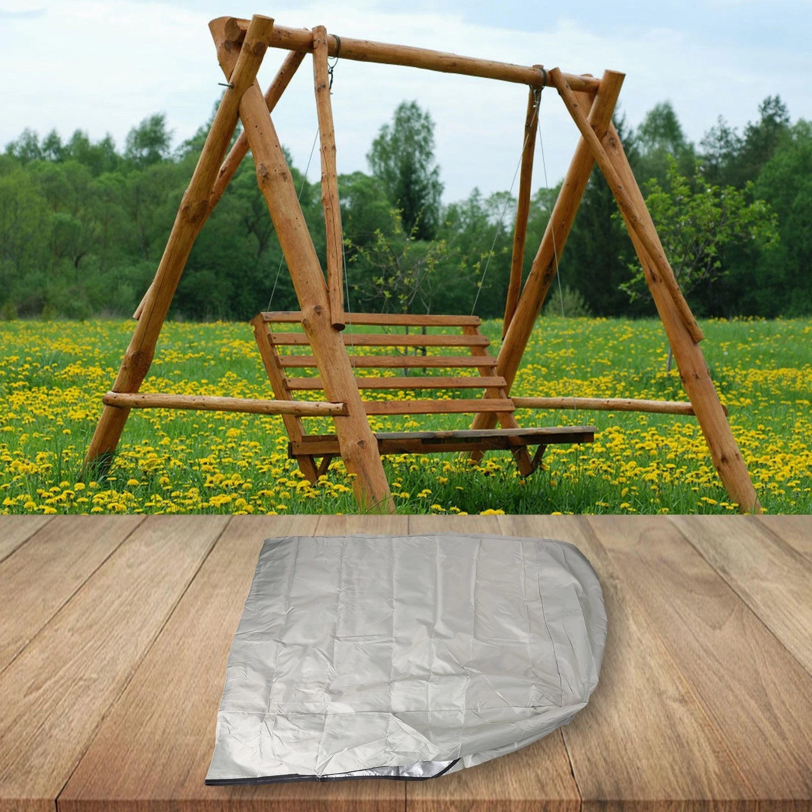 Swing Canopy Replacement for All Season Protection (Universal Fit)