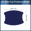 3D Car Door Handle Scratch Protector for Universal Vehicles (68x85mm)