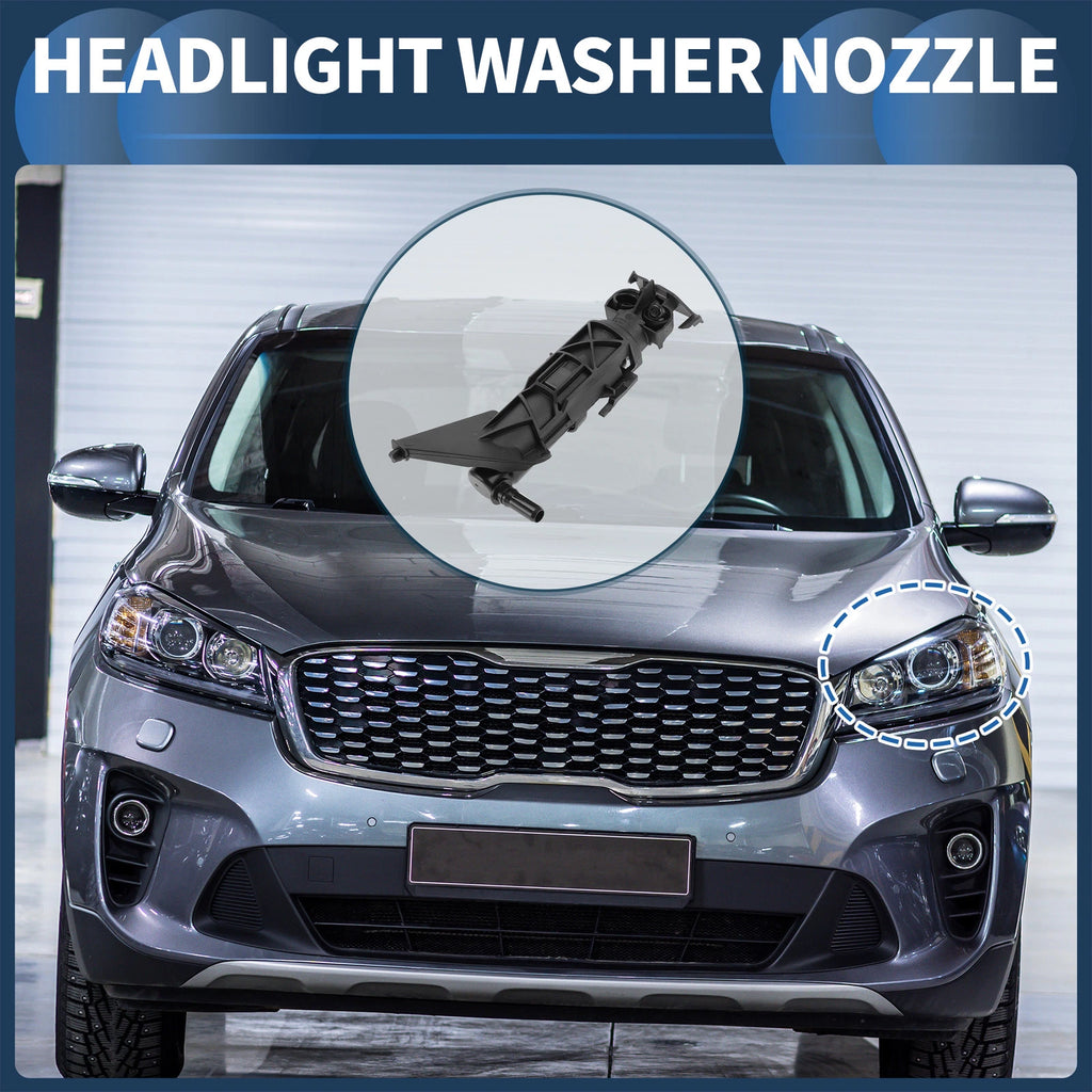 Front Driver Side Headlight Washer Nozzle for Mini Cooper Paceman (2013–2016) No. 61679800913