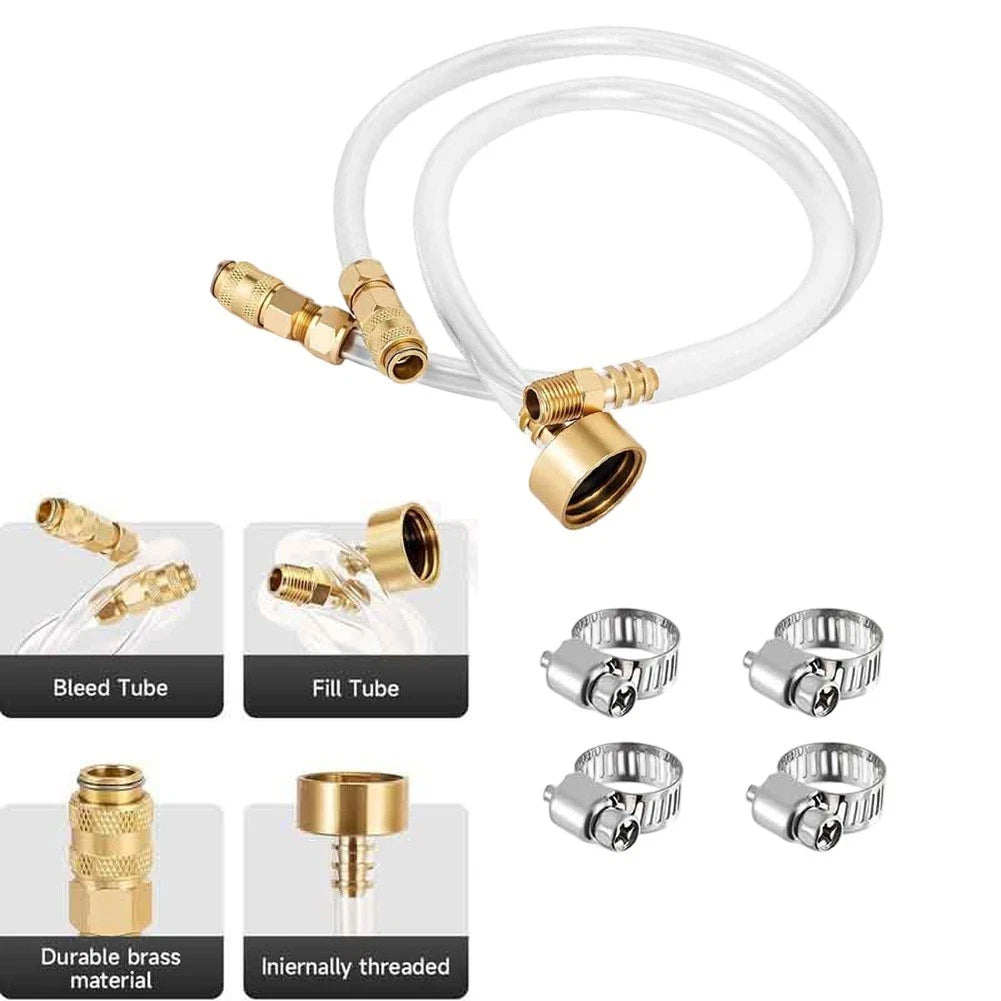 Marine Hydraulic Steering Bleed Kit for Seastar System (Compatible)