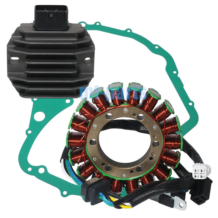 Stator Coil, Regulator Rectifier, Gasket for Suzuki LTF400 Eiger (2002–2007)