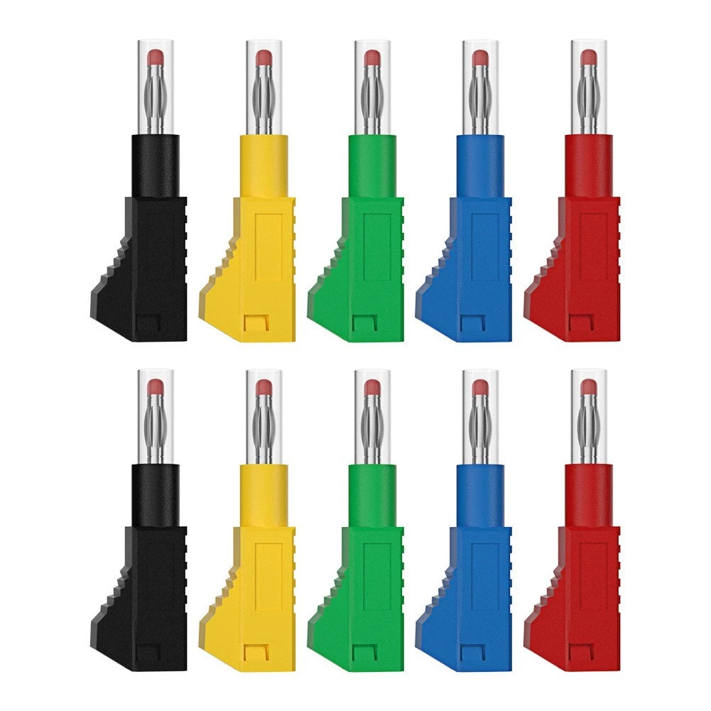 Pack of 10 Retractable Stackable Solder Line Leads Connectors