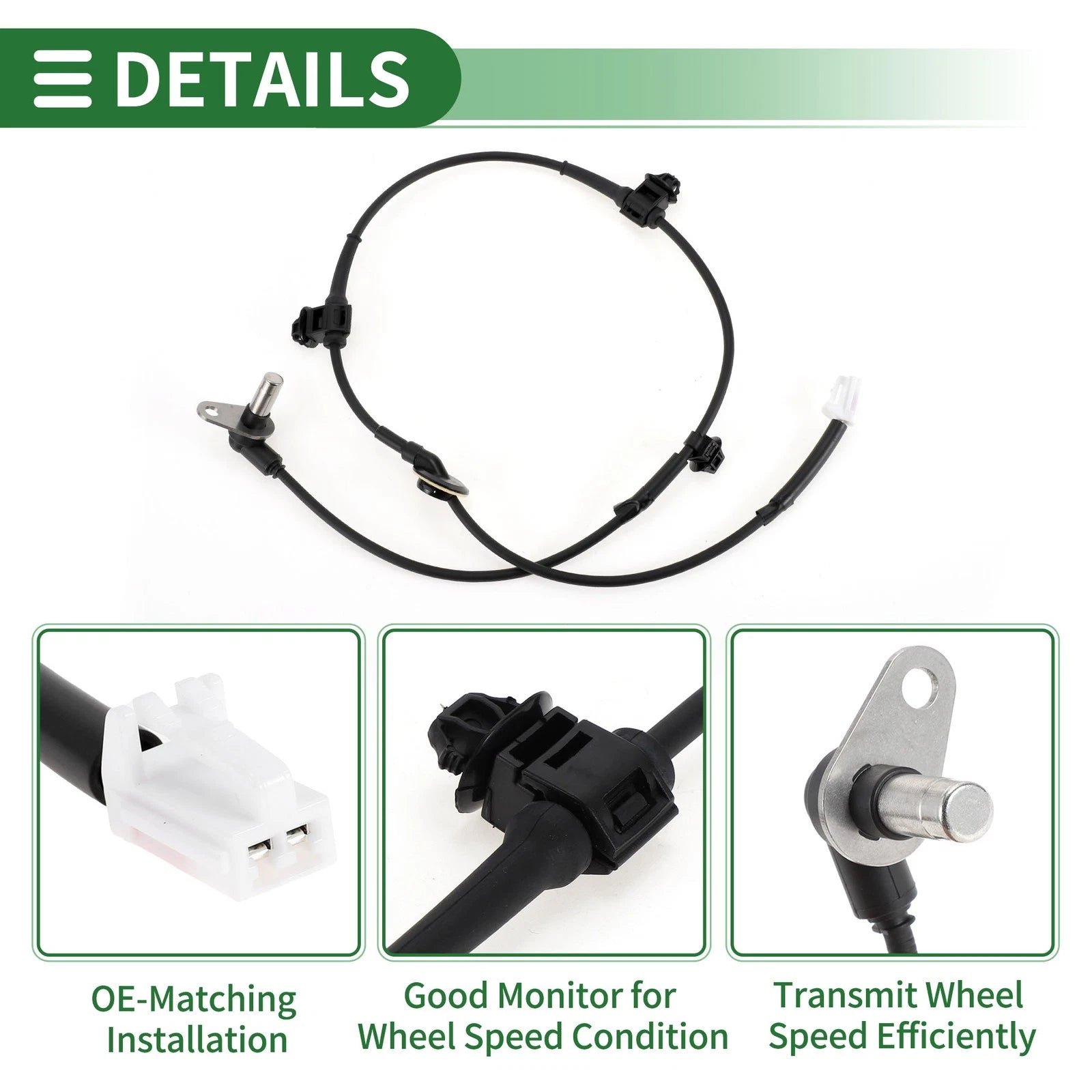 ABS Wheel Speed Sensor No.EG274372YB for Mazda CX-7 (2007–2012)