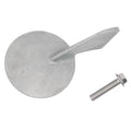 Zinc Trim Tab Anode for Yamaha 50-90 HP (688-45371-02, 18-6070)