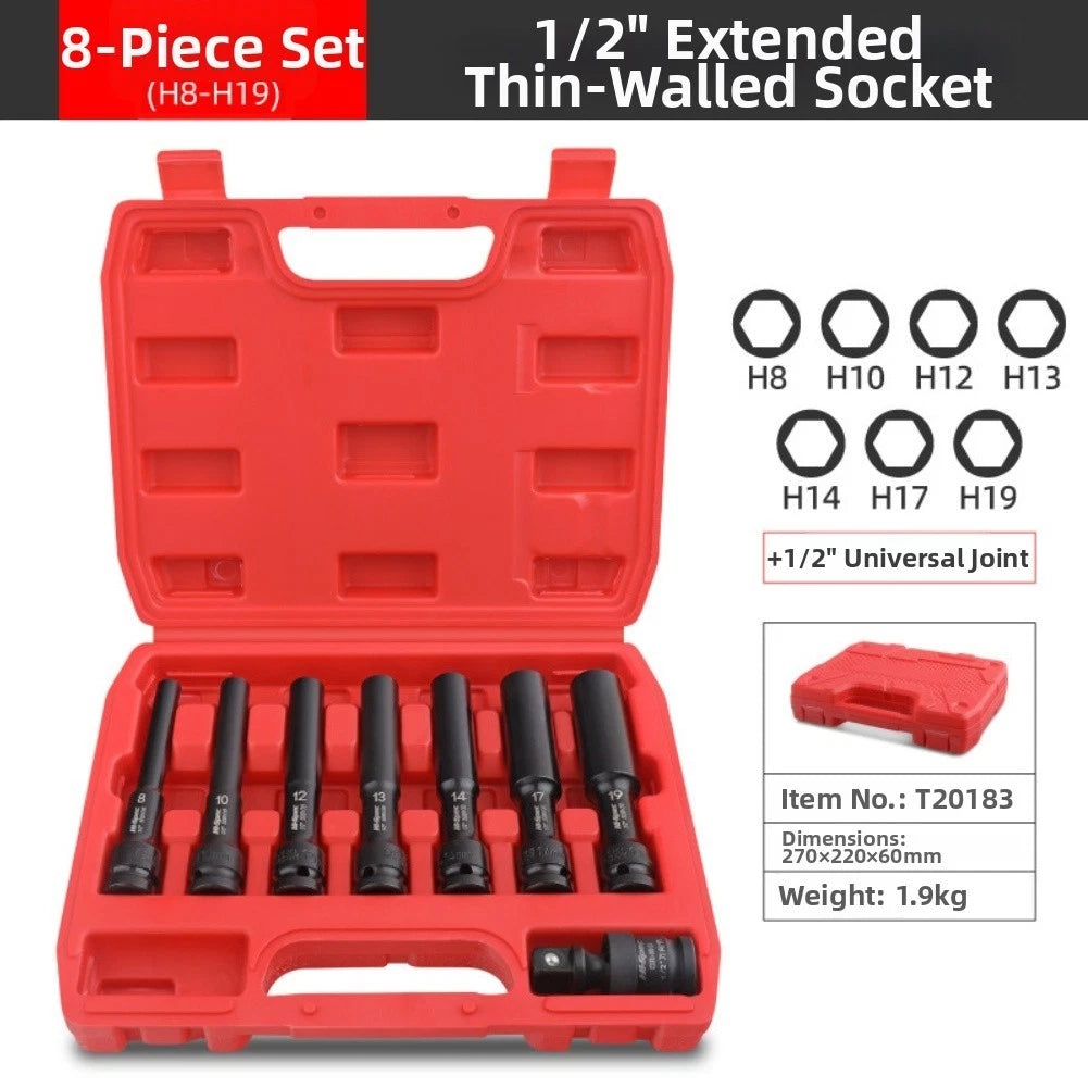 Maintenance Kit For Motorcycle Maintenance Metric Socket Set Chrome Vanadium