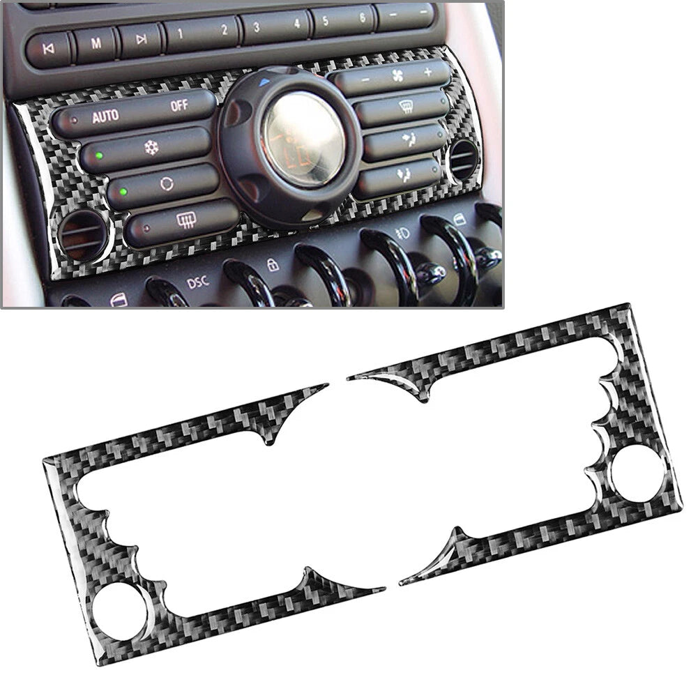 Center Console AC Switch Panel Cover for BMW Mini Cooper R50 R53 (2005–2006)