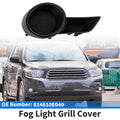 Front Bumper Fog Light Cover Replacement for Toyota Highlander (2014–2020)