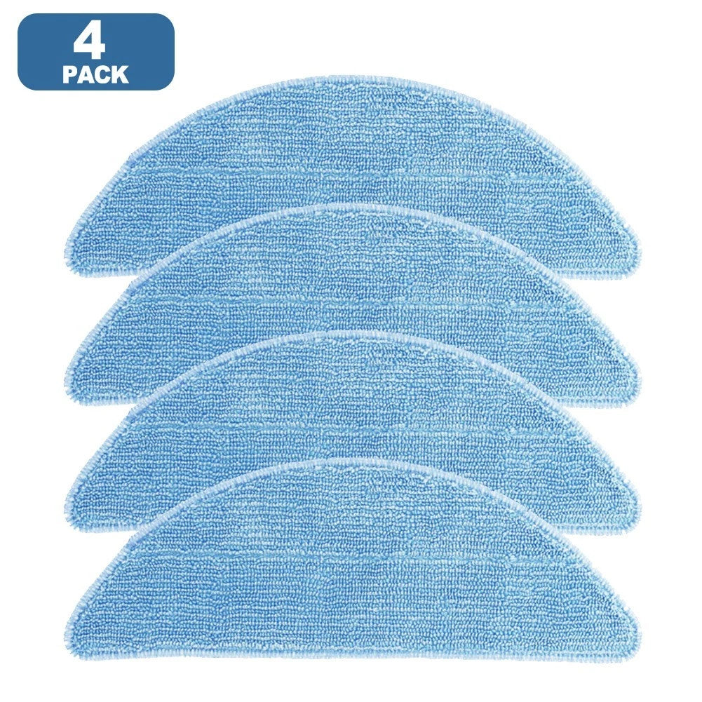 4 Pack Mop Cloths for Neatsvor M50 Robot Vacuum Cleaner