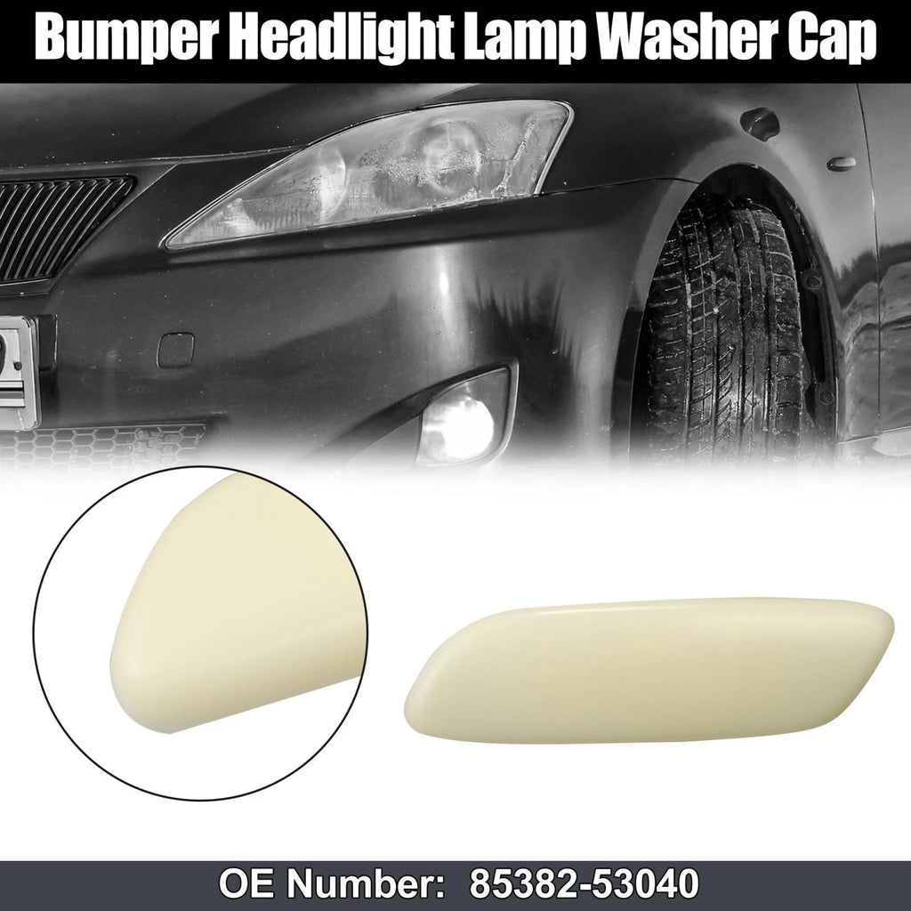Left Headlight Washer Nozzle Cover for Lexus IS250 (2006–2008) Beige