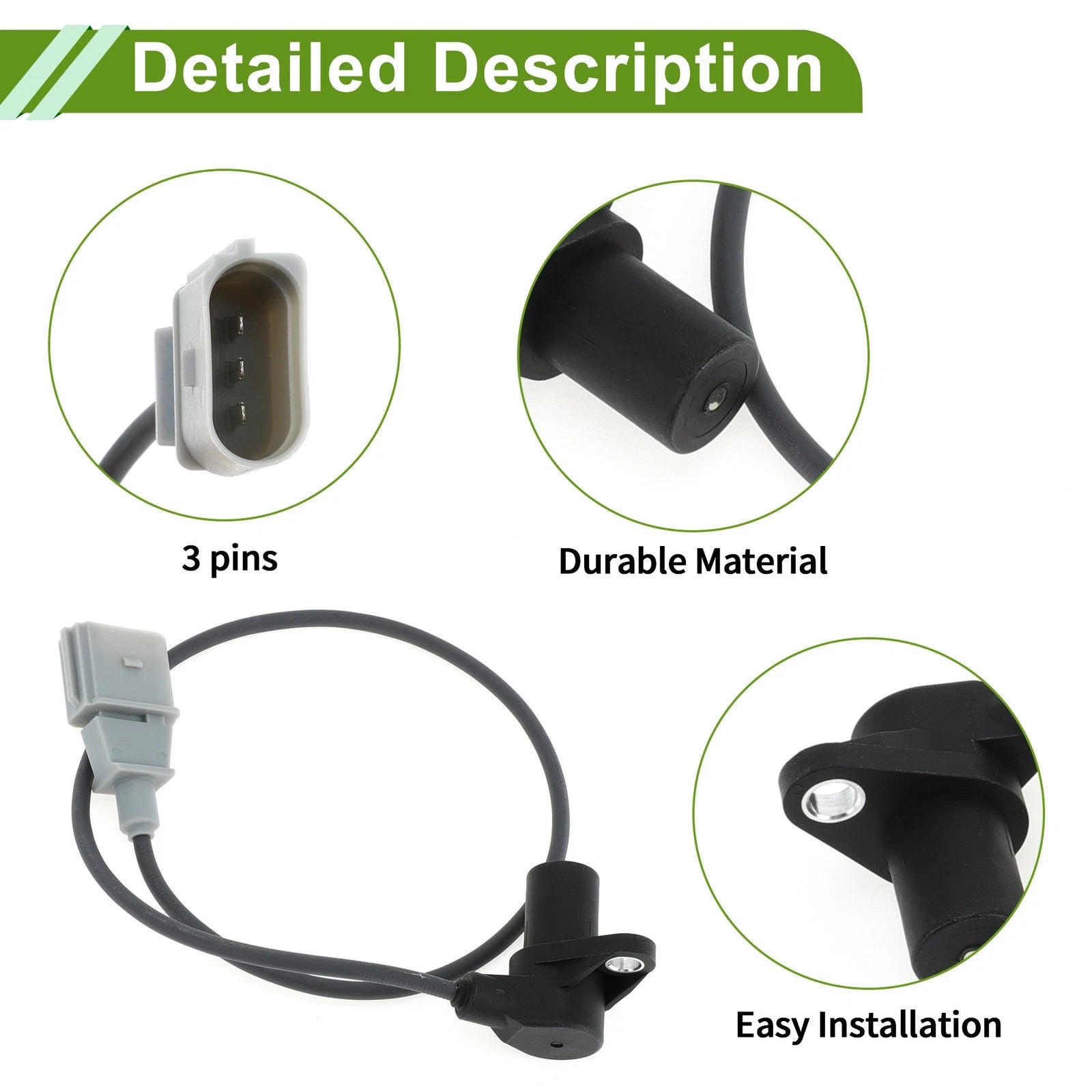 Crankshaft Position Sensor Replacement for Audi S4 4.2 2004-2009