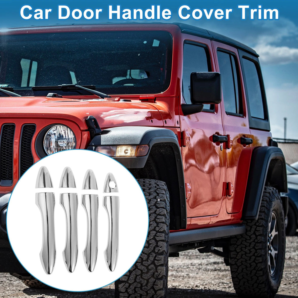 Door Handle Cover Side for Hyundai IX35 (2009–2014) Silver Tone