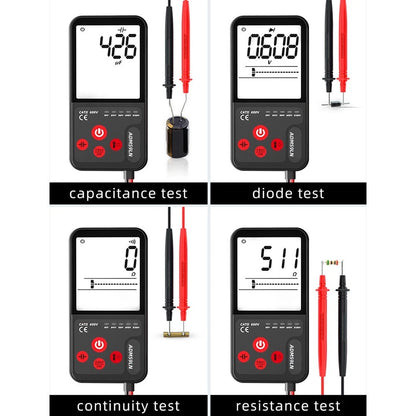 Portable ADMS9LN Multimeter with True RMS and Live Line Check Function