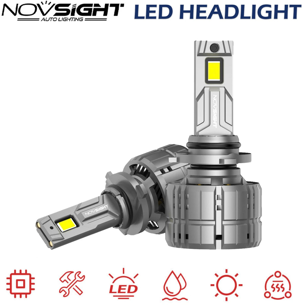2X 9012 HIR2 LED Headlight Bulbs for 200W 6500K 40000LM