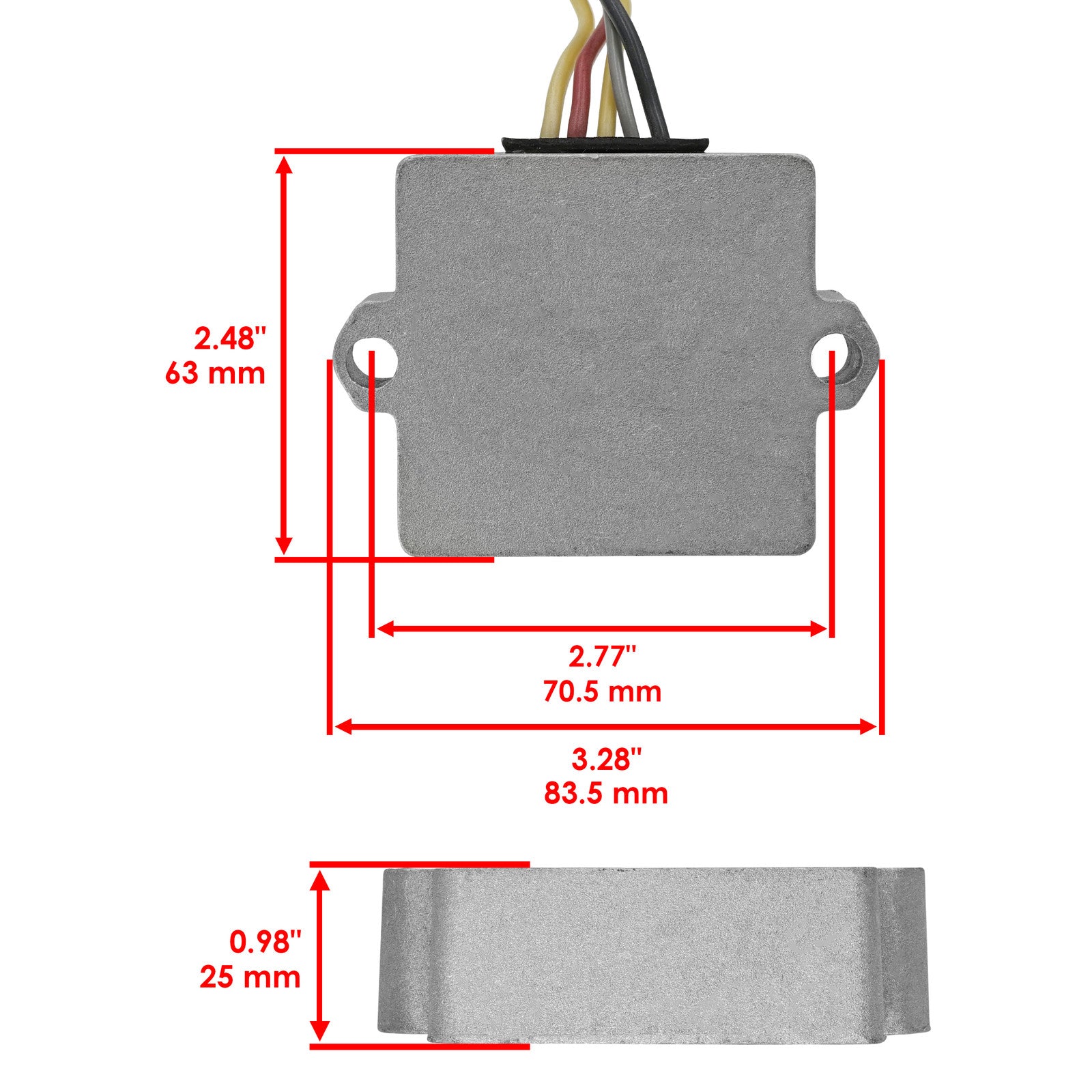 Regulator Rectifier Replacement for Mercury Force Outboard (1996–1999)