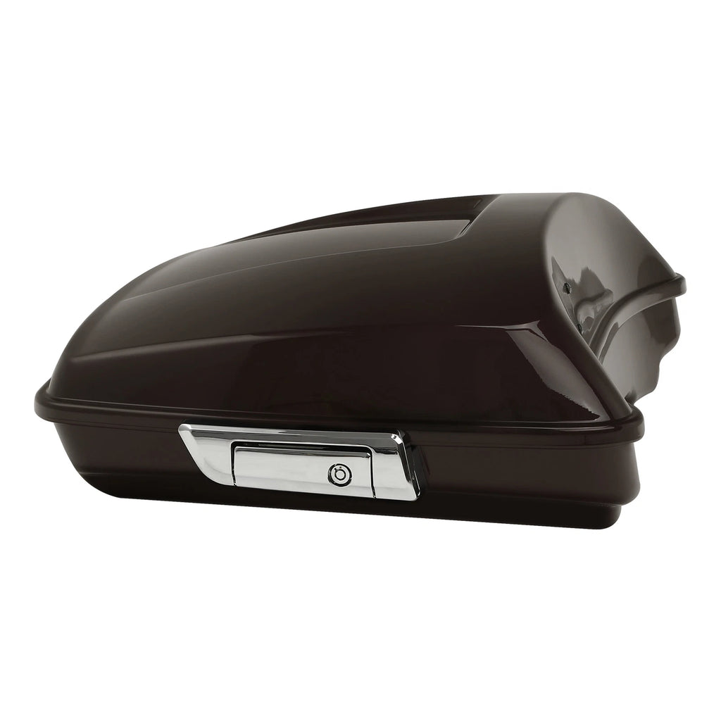 Razor Trunk for Harley Touring (2014–2024) Black Forest & Wineberry