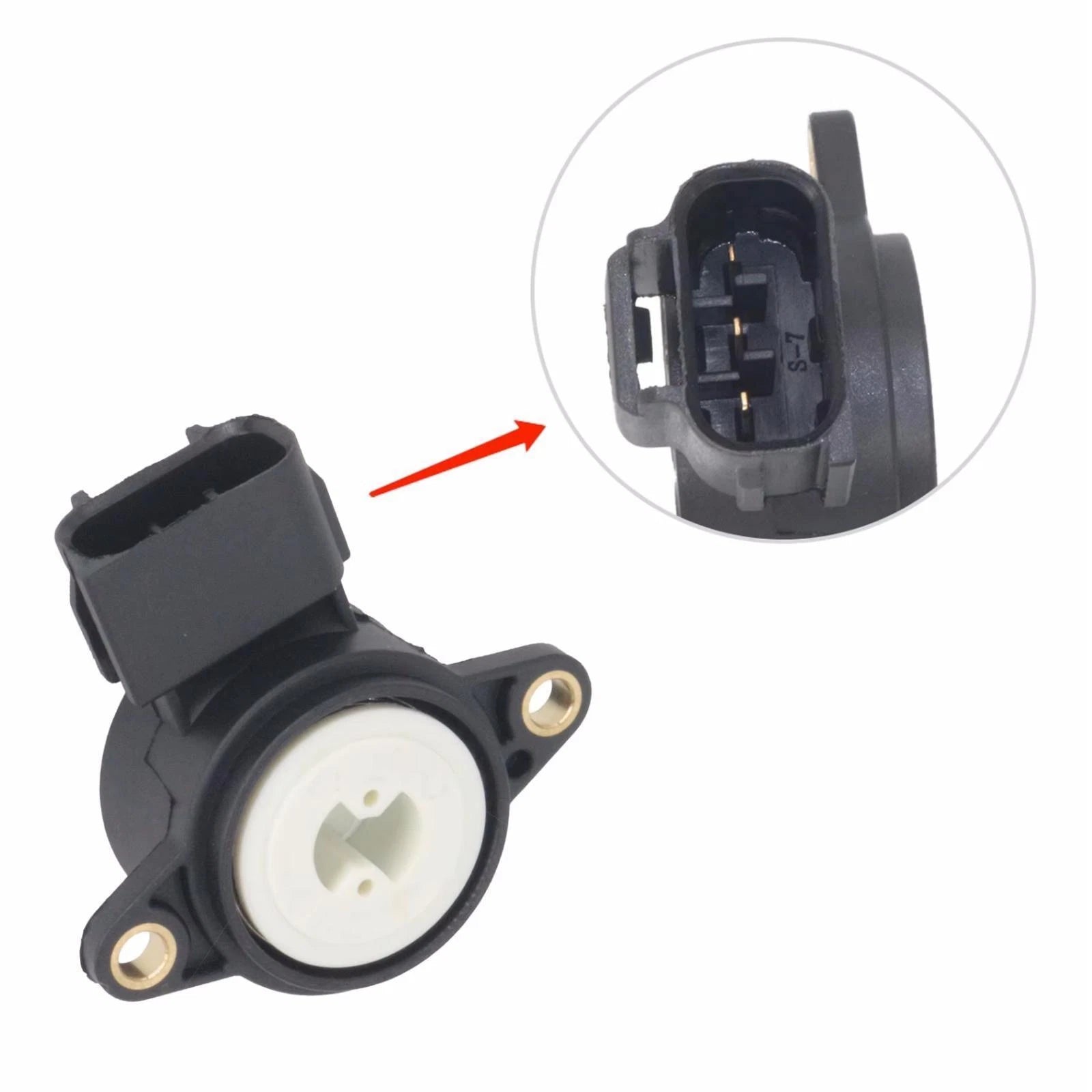 Throttle Sensor for Yamaha F60 F75 F90 (TJR/LA/LHA) (6C5-85885-00-00, 7230-16M90)