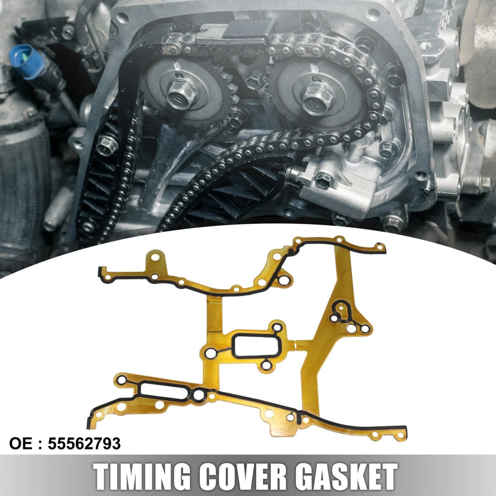 Timing Cover Seal Gaskets Replacement for Buick Encore Chevrolet Cruze (2011–2017)