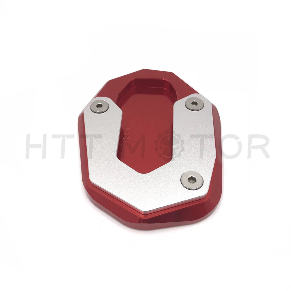 Kick Side Stand Extend Pad for Ducati Scrambler 800 (2015–2023) Red