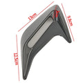 2X Fender Flow Intake Side Stickers for