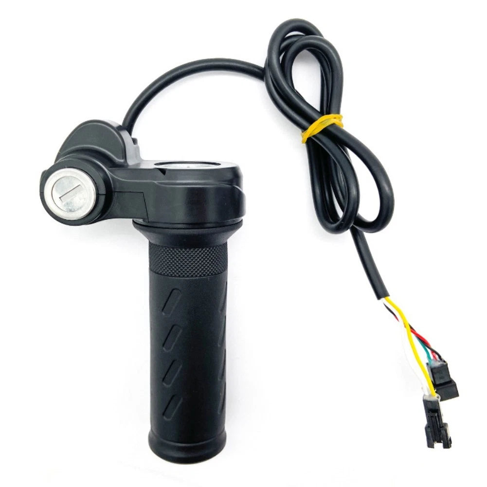 Electric Bike Throttle Grip Pair with Wire for Comfortable Ergonomic Design