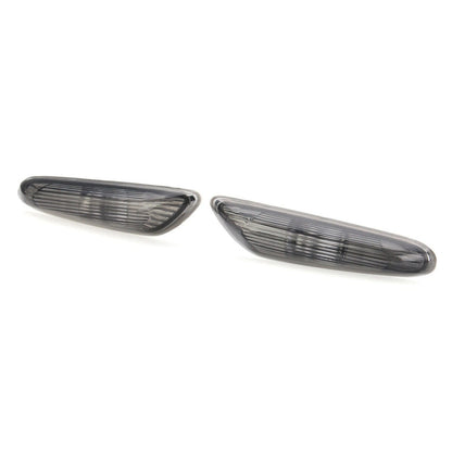 2X 12V Side Marker Turn Signal Light Smoke for BMW E90 E91 E92 E93 (2006–2011)