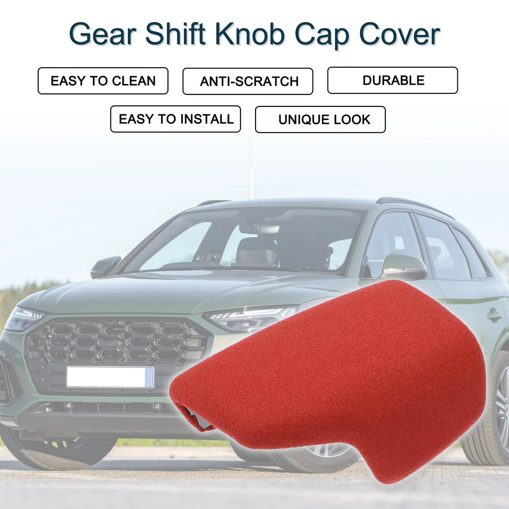 Gear Shift Knob Cap Cover for Audi A4 B9 A5 Q5 Q5L A6 Q7 (2017–2022)
