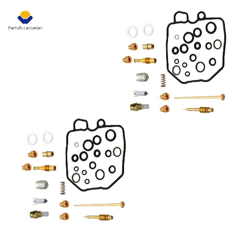 Set of 2 Carburetor Rebuild Kits for Honda Silver Wing 500 GL500 GL500I CX500 (1981–1982)