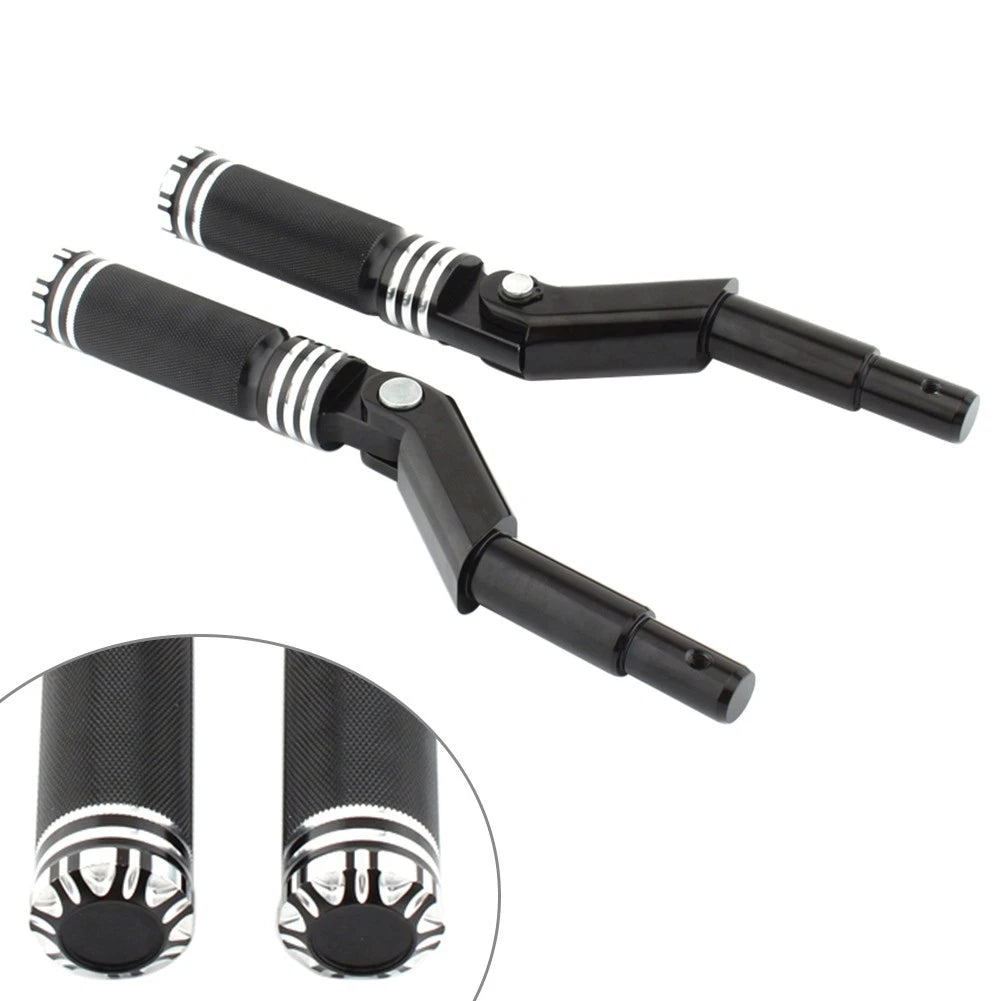 2X Footrest Pedal Bracket Set for Harley V-Rod Muscle (2002–2017)
