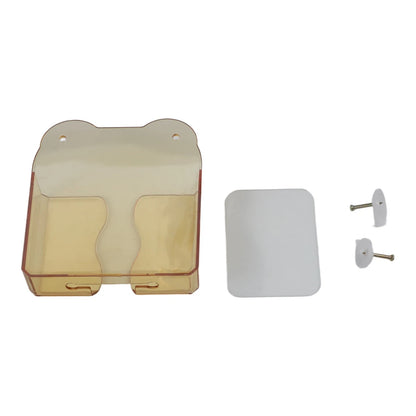 PC Material Wall Mount Phone Holder with Charging Station