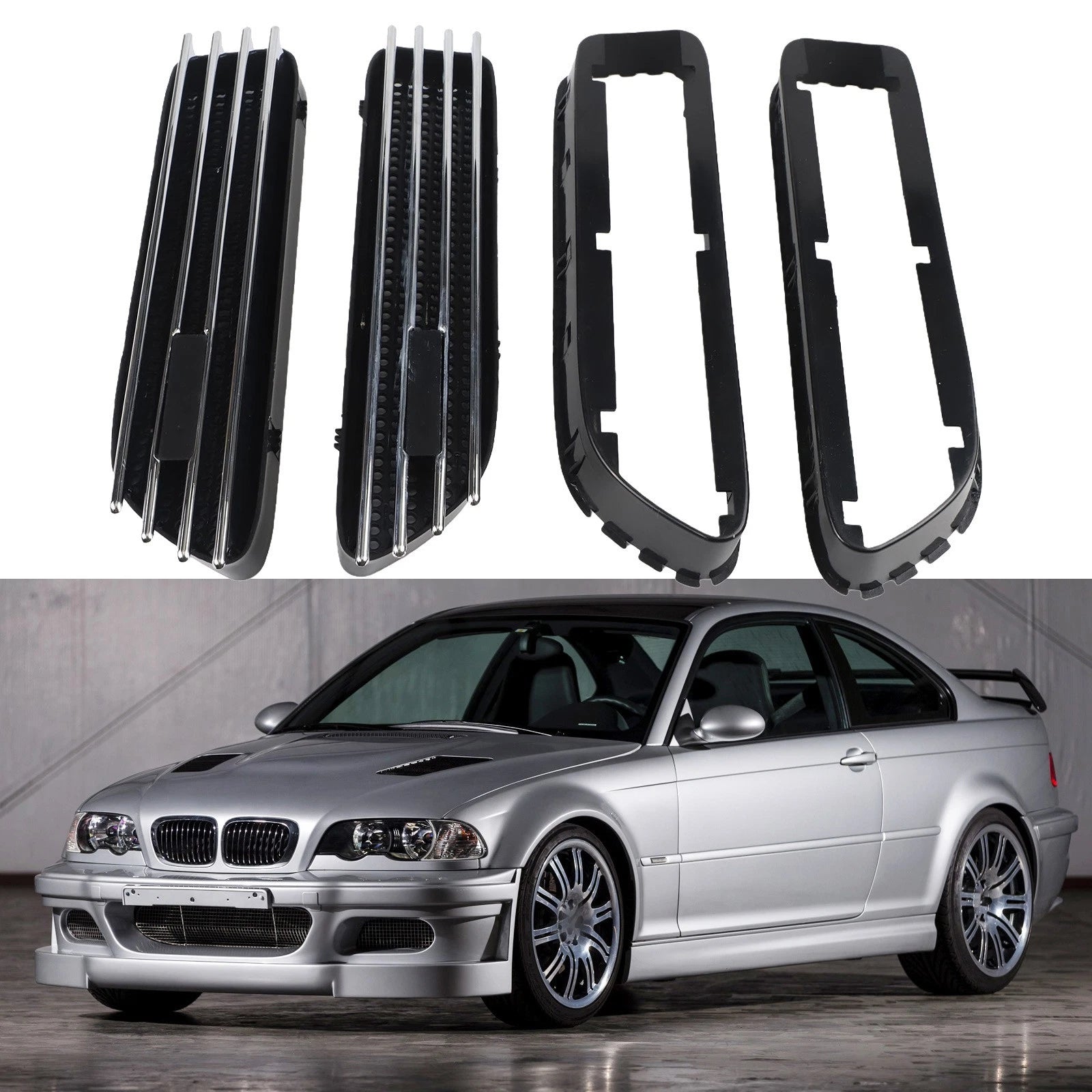 Side Grill for BMW M3 E46 (2001–2006)
