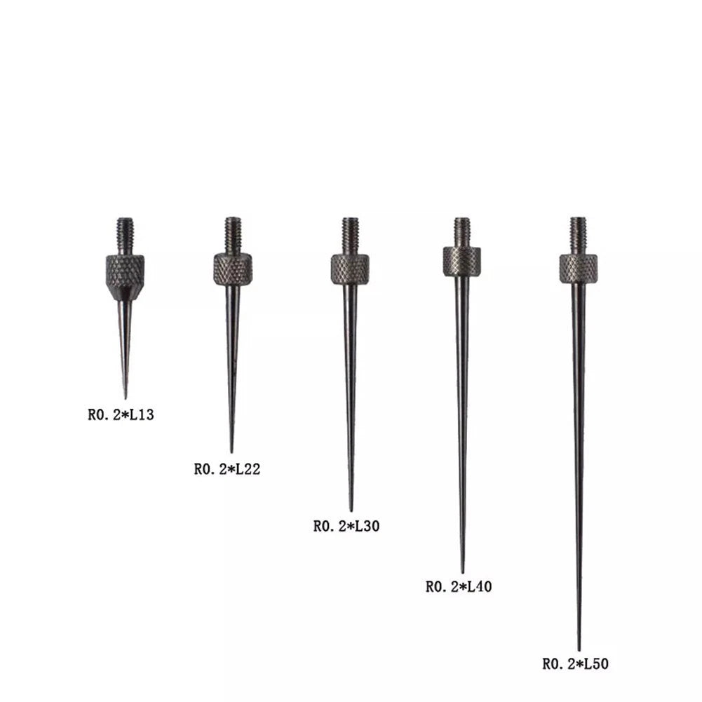 M2 5 Threaded Carbide Tips for Probing Grooves or Holes