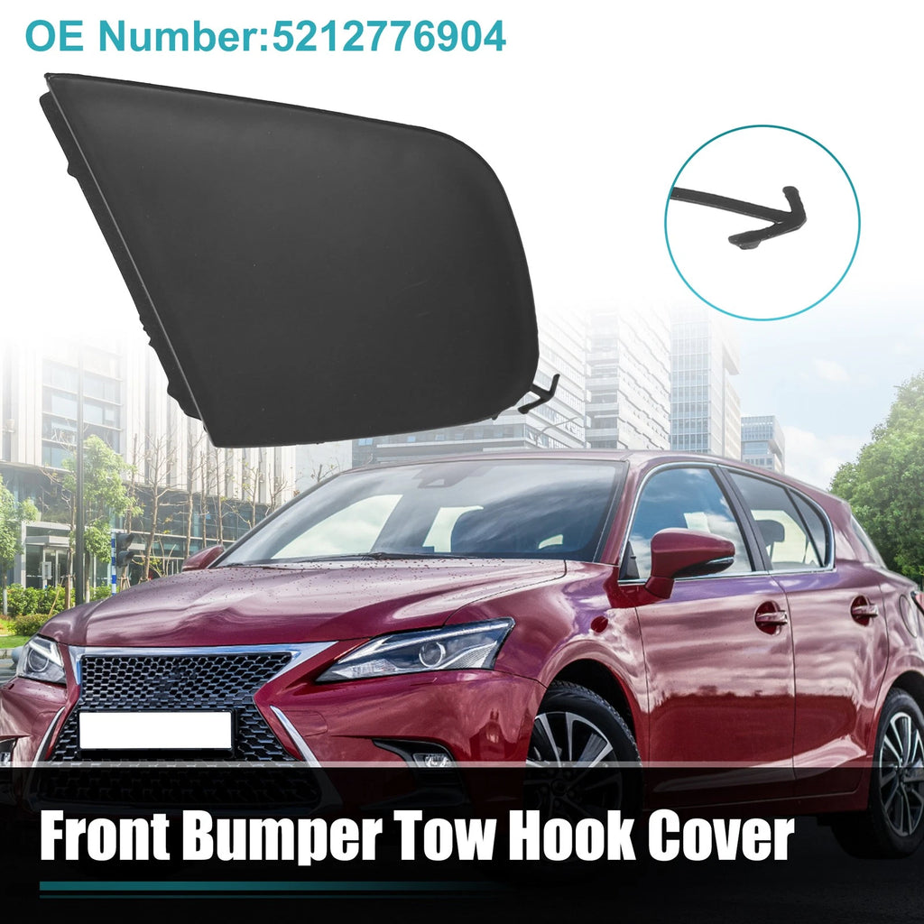 Front Left Bumper Tow Hook Cover Replacement for Lexus CT200h (2014–2017)